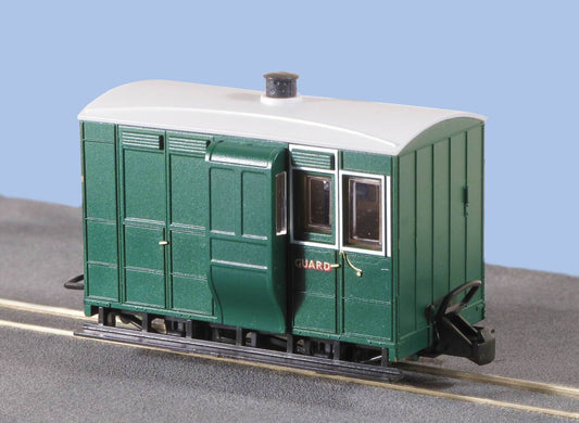 Peco GR-530 Glyn Valley Freelance 4 Wheel Brake Coach Without Buffers