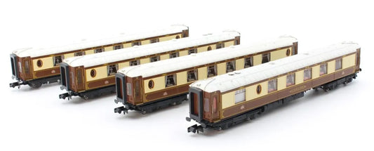 Revolution RT-KP-GWR-SR-243A All-steel K-type Pullman - GWR / SR pack A. Pack of 4 N Gauge *PRE ORDER £239.95*