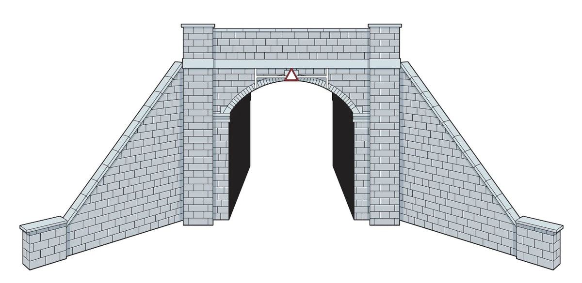 Peco LK12161 PECO Lineside TT:120 - Bridge Kit in Stone, Single Track