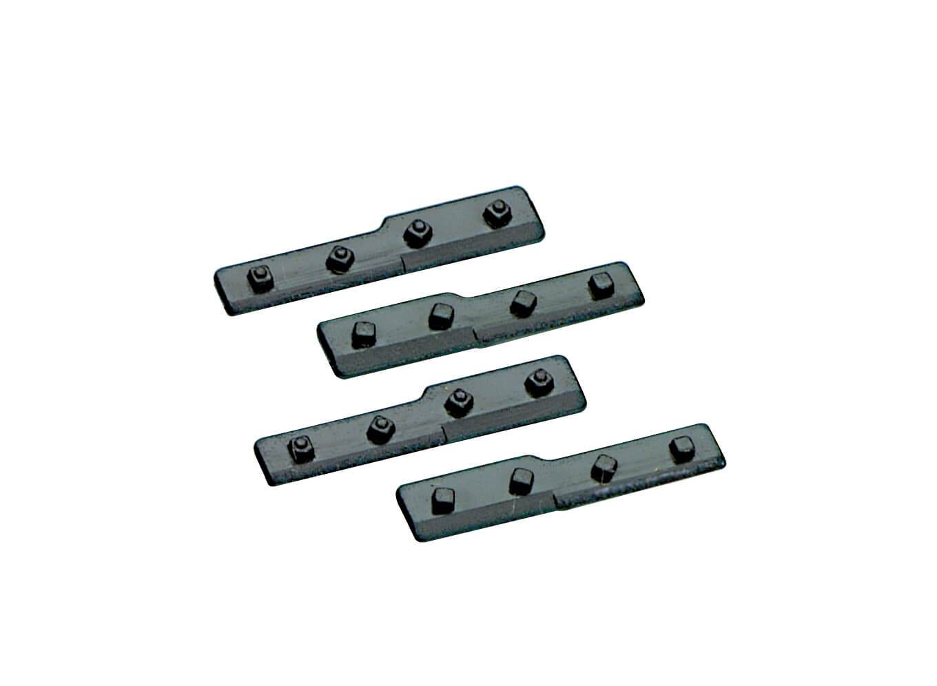 Peco IL-717 Cosmetic (dummy) fishplates for joining bullhead to flat bottom