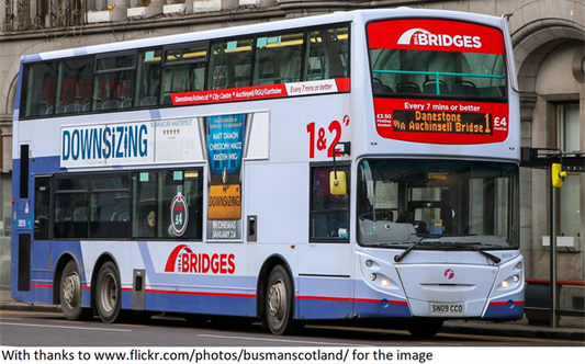 80M UKD76003 Dennis Trident E500 First Aberdeen ‘The Bridges’ - SN09 CCO - 38216 - Rte 1 Danestone *Pre Order £72.50*