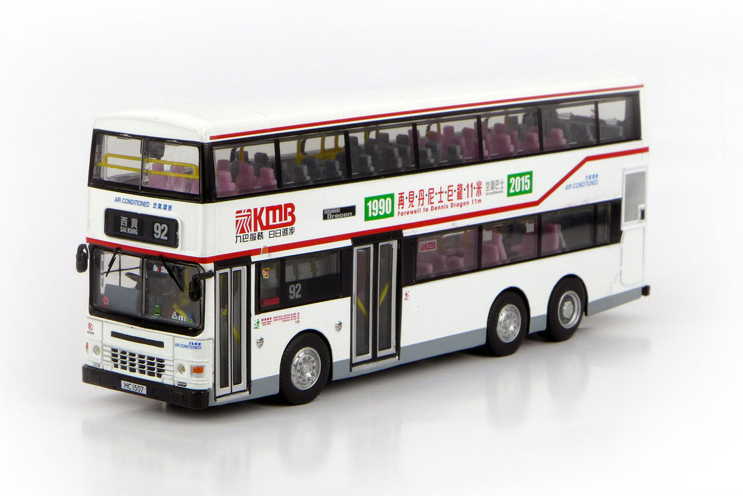 80m KLE15003 Dennis Dragon 11m KMB  1:76 Scale