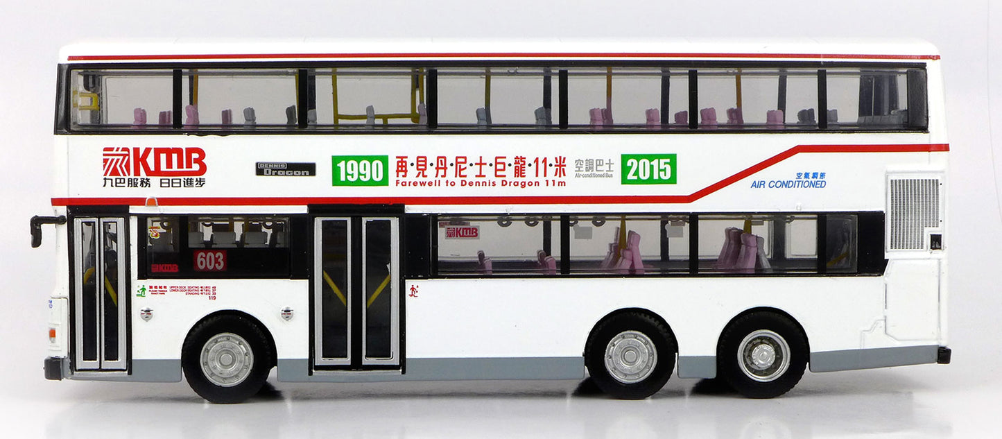 80m KLE15004 Dennis Dragon 11m KMB  1:76 Scale