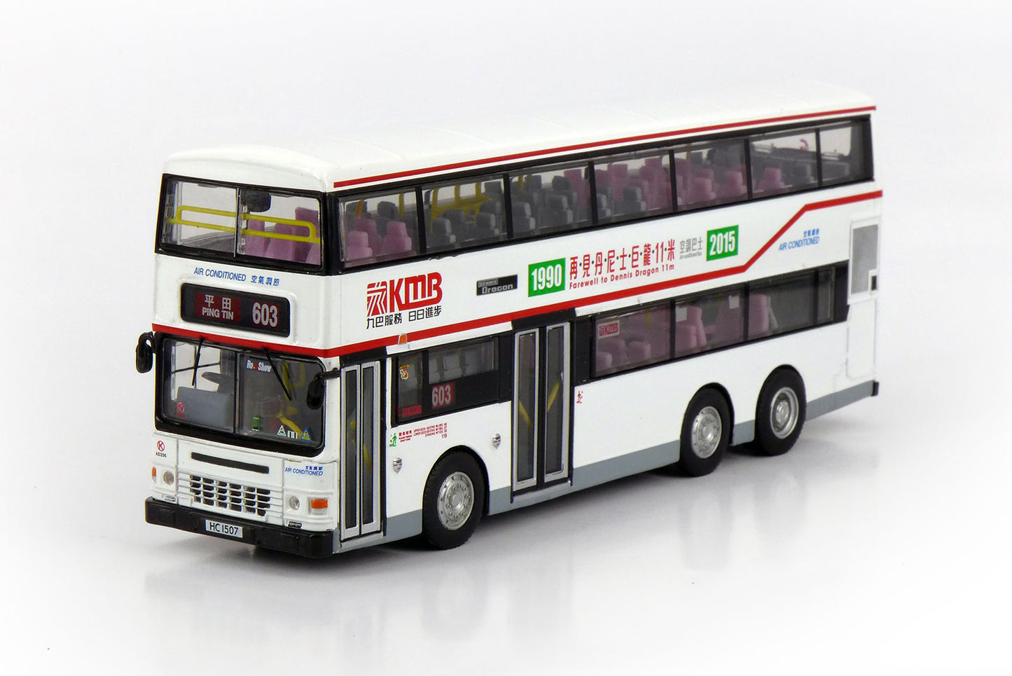 80m KLE15004 Dennis Dragon 11m KMB  1:76 Scale