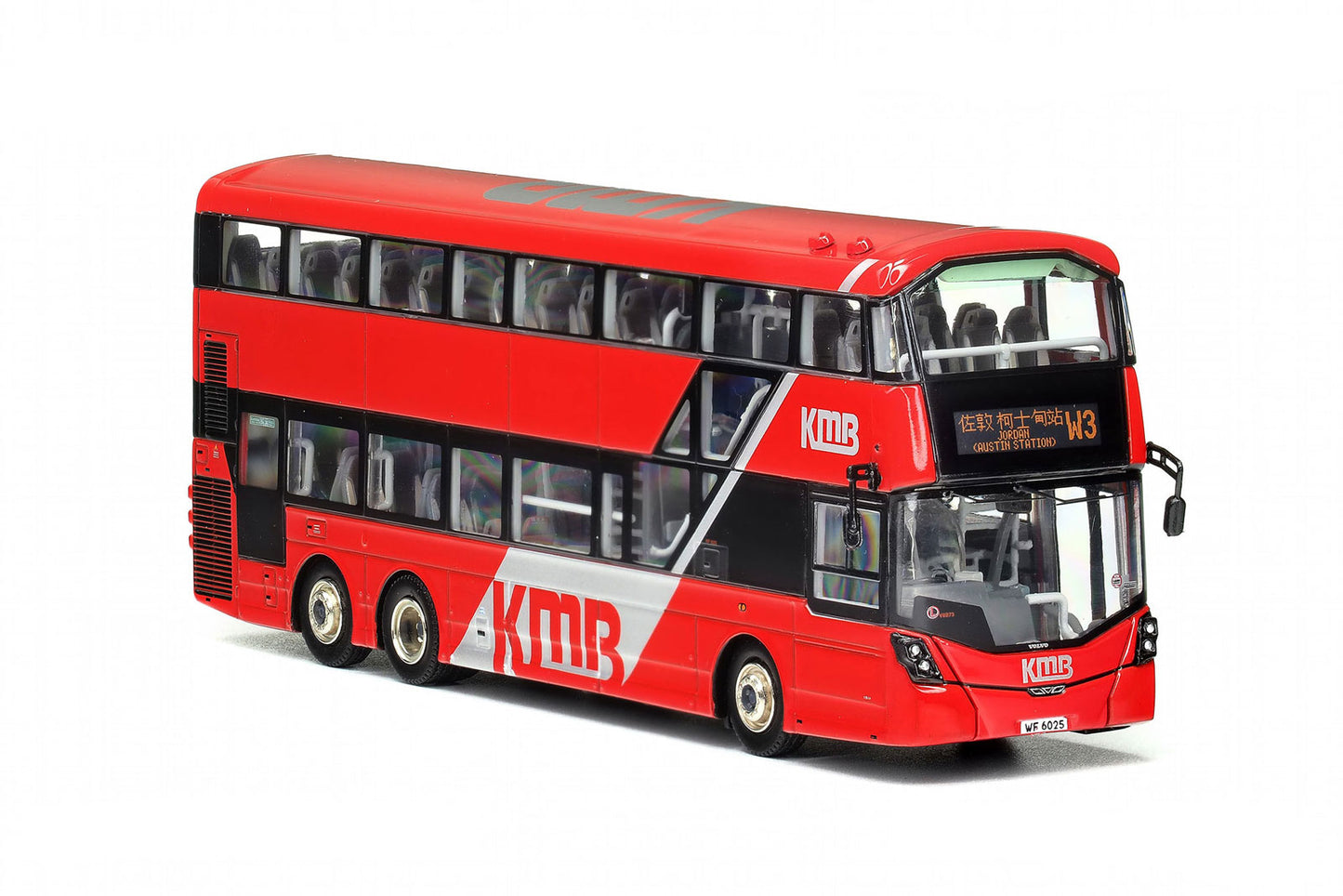 80m KMB2021107 Volvo B8L Wright Euro VI 12m KMB  1:76 Scale *PRE ORDER £89.99*
