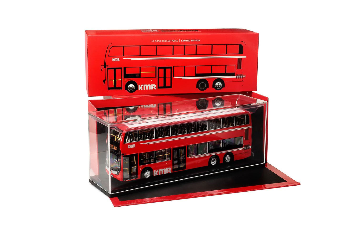 80m KMB2024019 KMB Dennis ENVIRO500 MMC Facelift Euro V 12.8M (968)  1:43 Scale