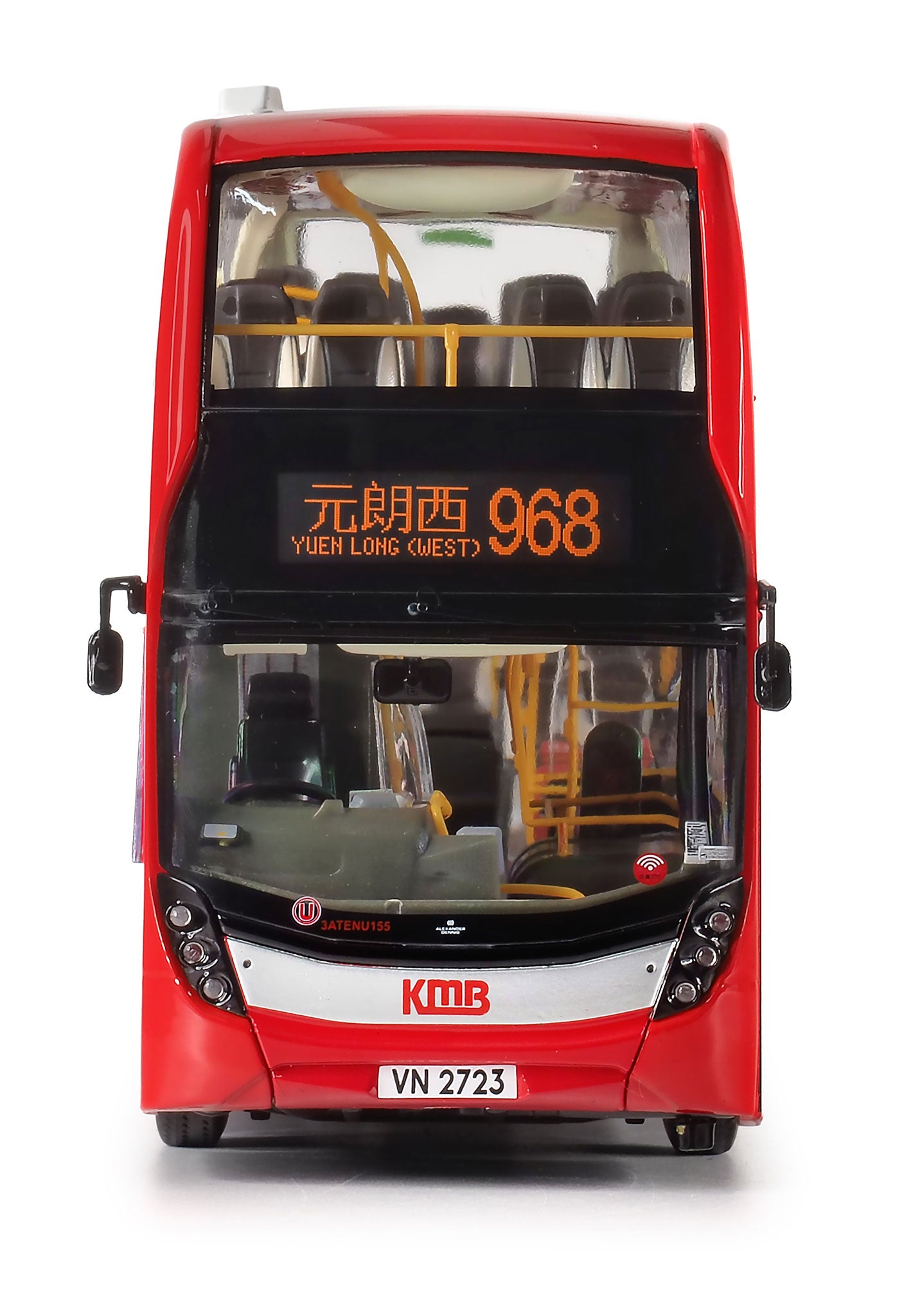 80m KMB2024019 KMB Dennis ENVIRO500 MMC Facelift Euro V 12.8M (968)  1:43 Scale