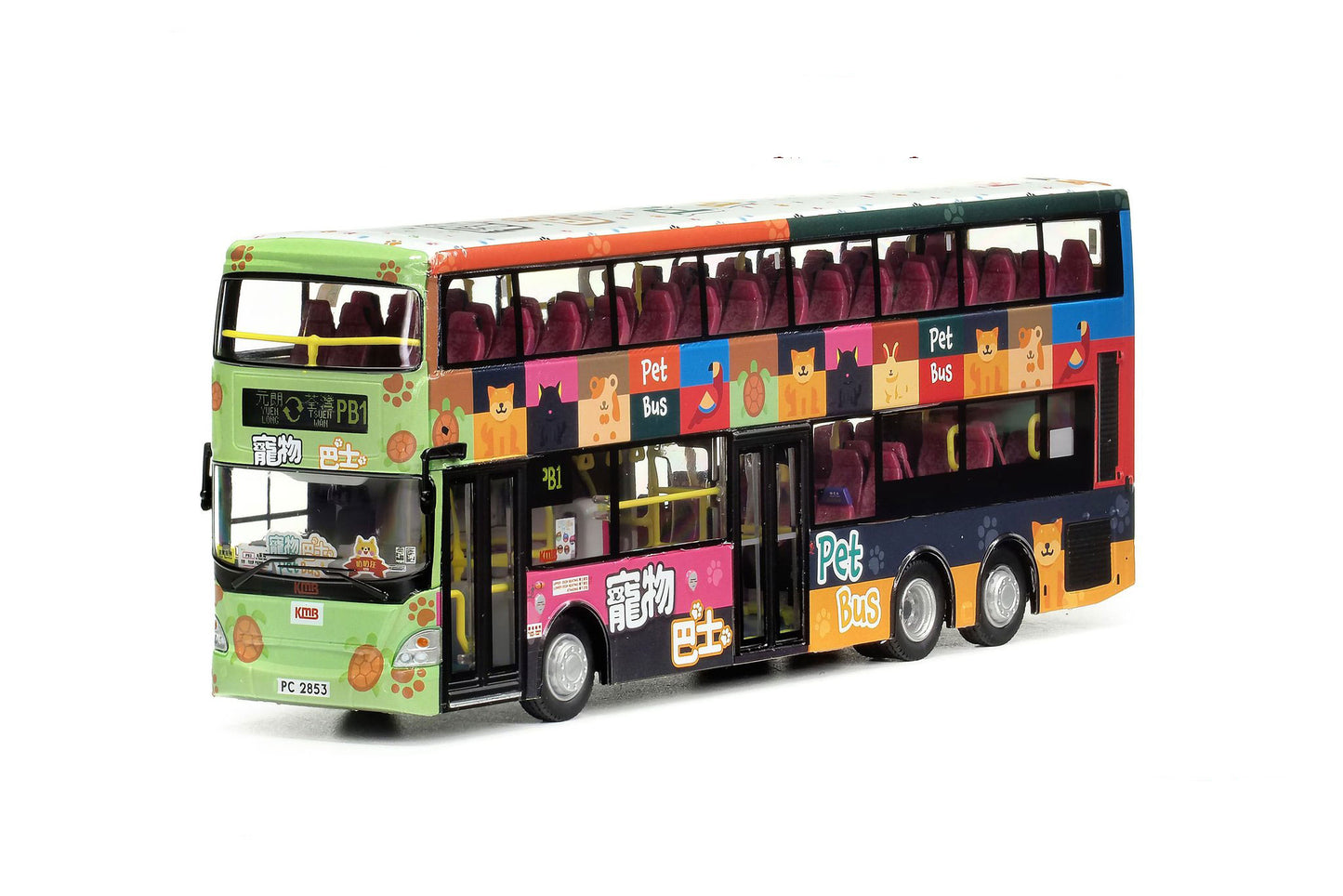 80m KMB2024144 KMB Scania K310UD Euro IV 12M, Salvador Caetano, (PB1), 1:76 Scale