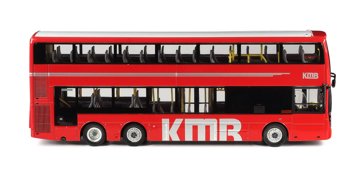 80m KMB2025003 KMB Volvo B9TL Gemilang Euro V 12M (11K), 1:76 Scale