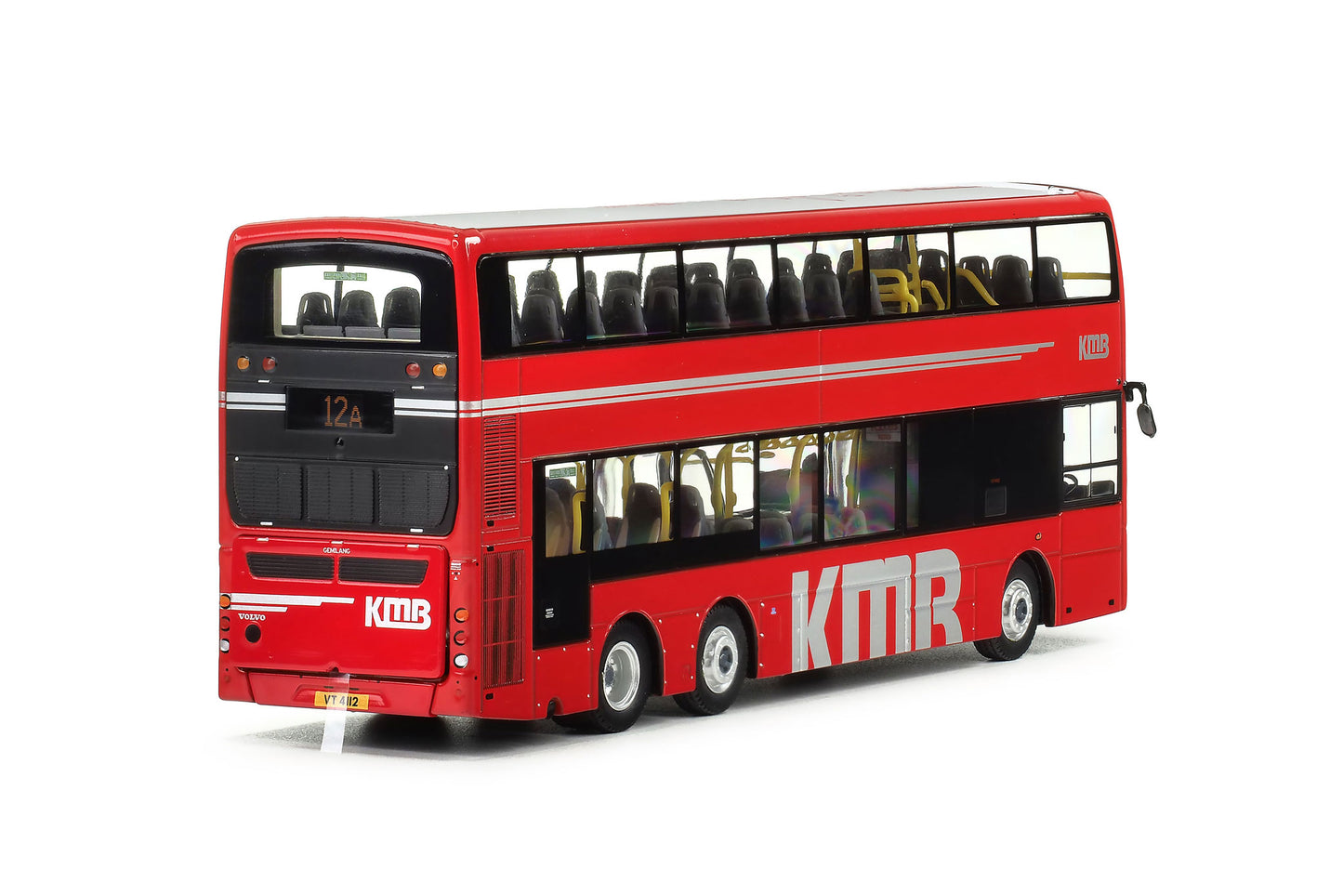 80m KMB2025004 KMB Volvo B9TL Gemilang Euro V 12M (12A), 1:76 Scale