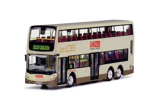 80m KMB2025005 KMB Dennis Trident ENVIRO500 Euro III 12M (30X), 1:76 Scale