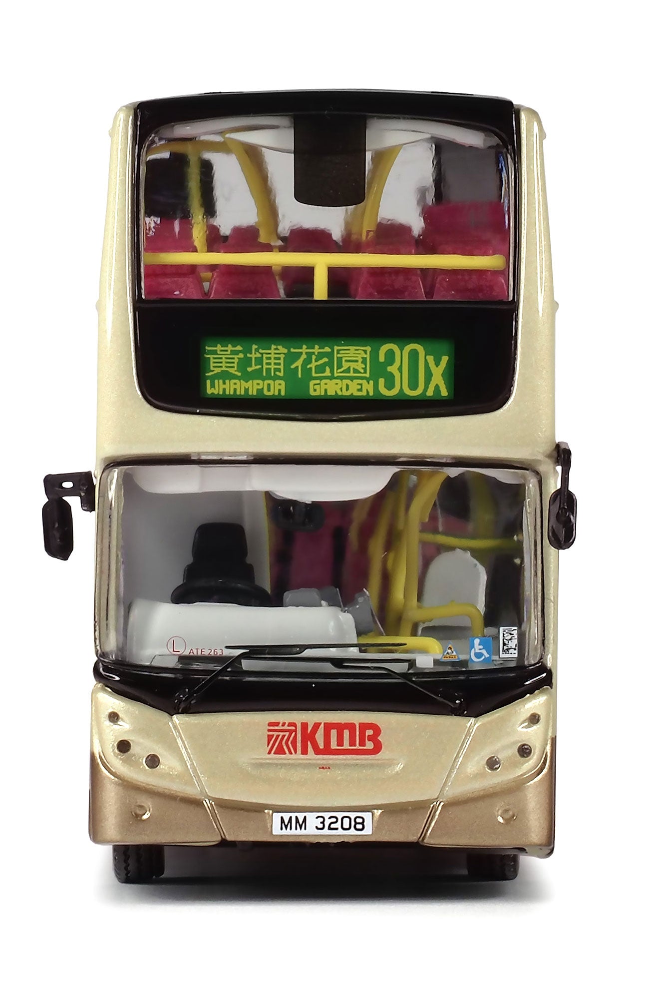 80m KMB2025005 KMB Dennis Trident ENVIRO500 Euro III 12M (30X), 1:76 Scale