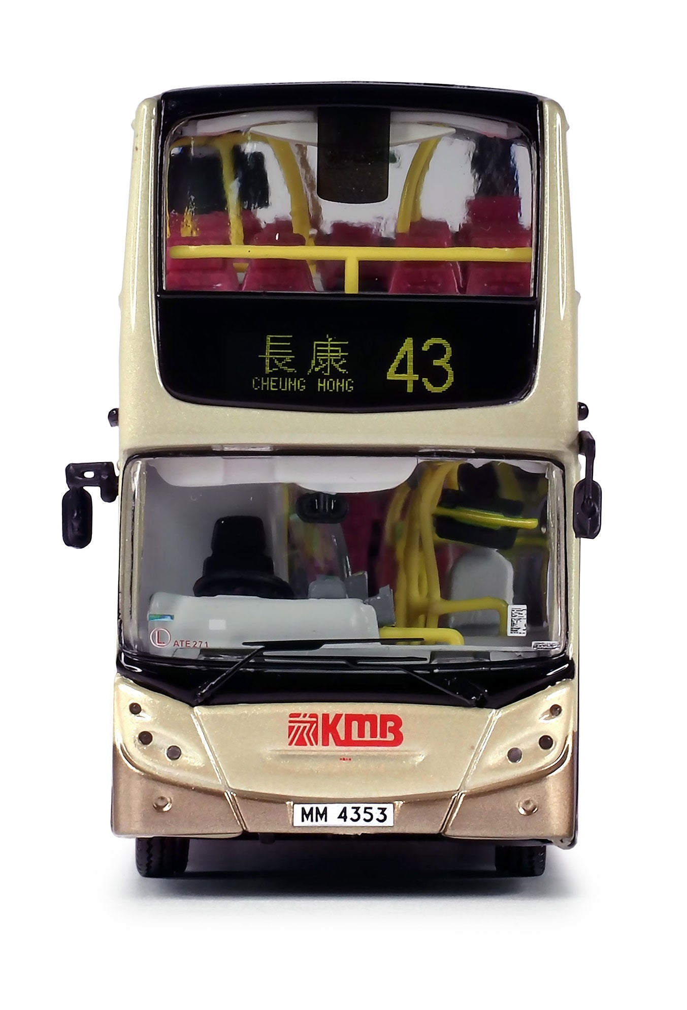80m KMB2025006 KMB Dennis Trident ENVIRO500 Euro III 12M (43), 1:76 Scale