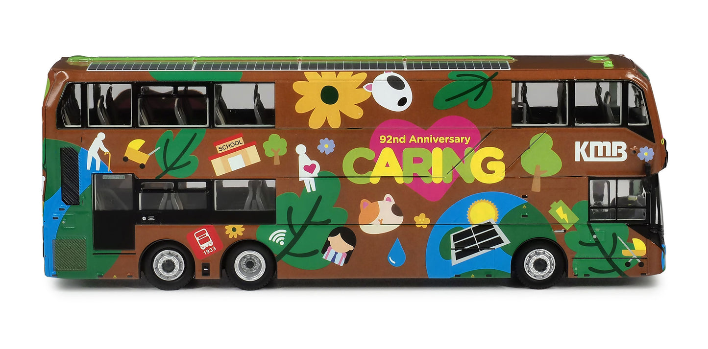 80m KMB2025010 KMB 92nd Anniversary Alexander Dennis Enviro500EV (43M) 1:76 Scale