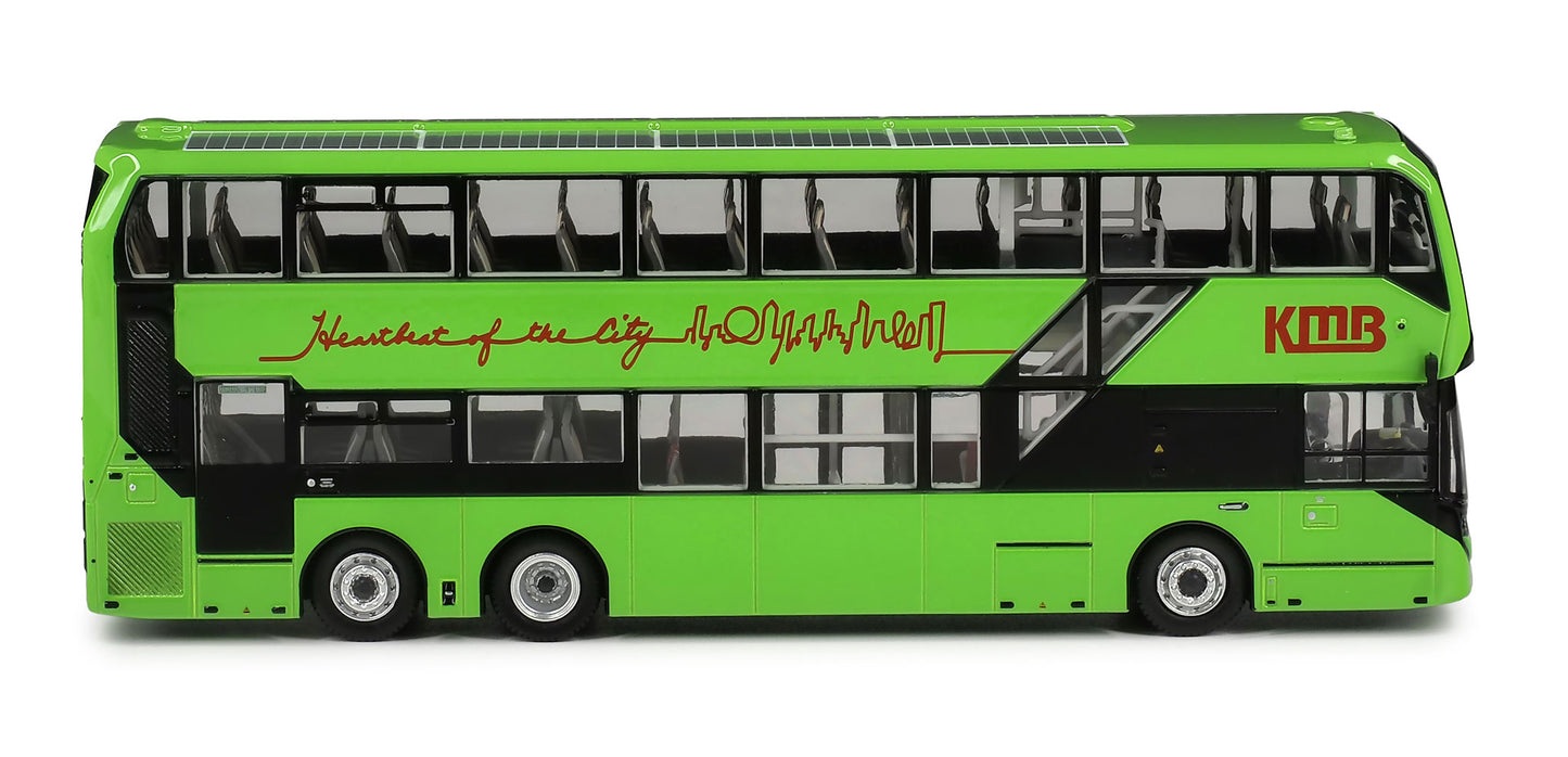 80m KMB2025011 KMB Dennis E500EV Electric Bus 12m (6C). 1:76 Scale.