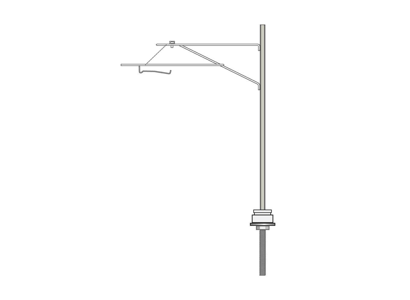 Peco LC-110 Catenary System  Mast