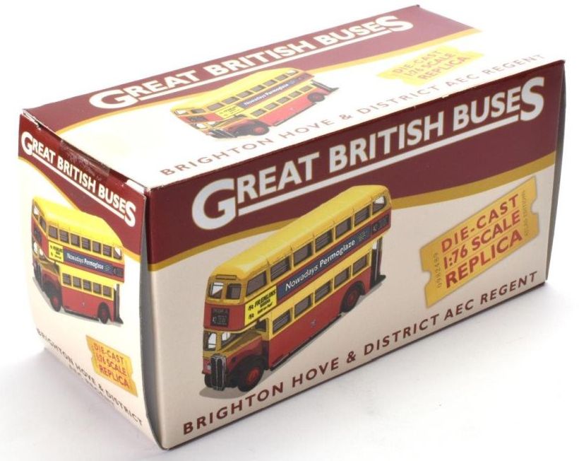 Atlas Editions 4655 119 Crossley DD42 Double Deck Bus Leeds City Transport