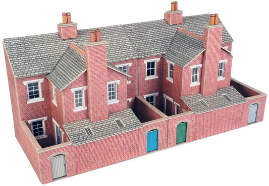 Metcalfe PO276 00/H0 Scale Low Relief House Back - Brick *LAST ONE** Item Discontinued