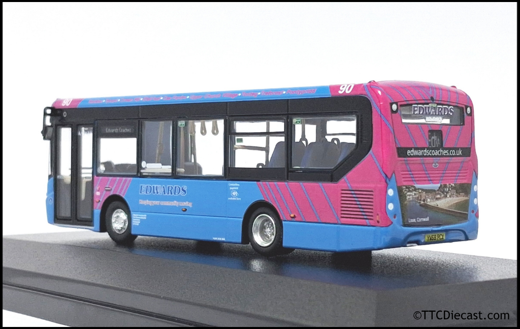 OMNIDEKKA MMC2A ADL Enviro E200MMC, Edwards Coaches, 1:76 Scale