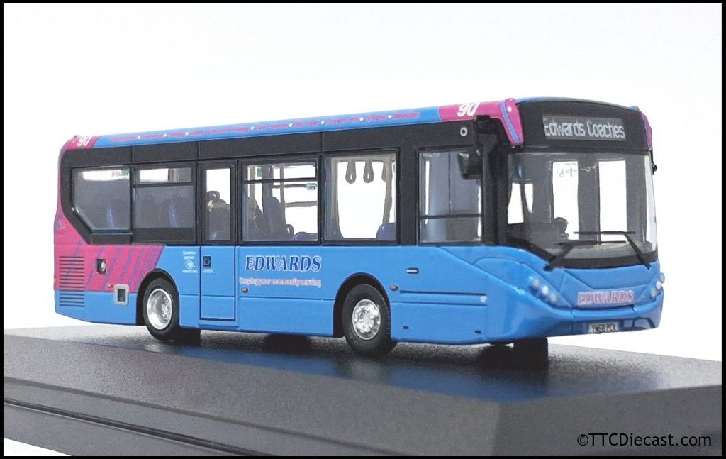 OMNIDEKKA MMC2A ADL Enviro E200MMC, Edwards Coaches, 1:76 Scale