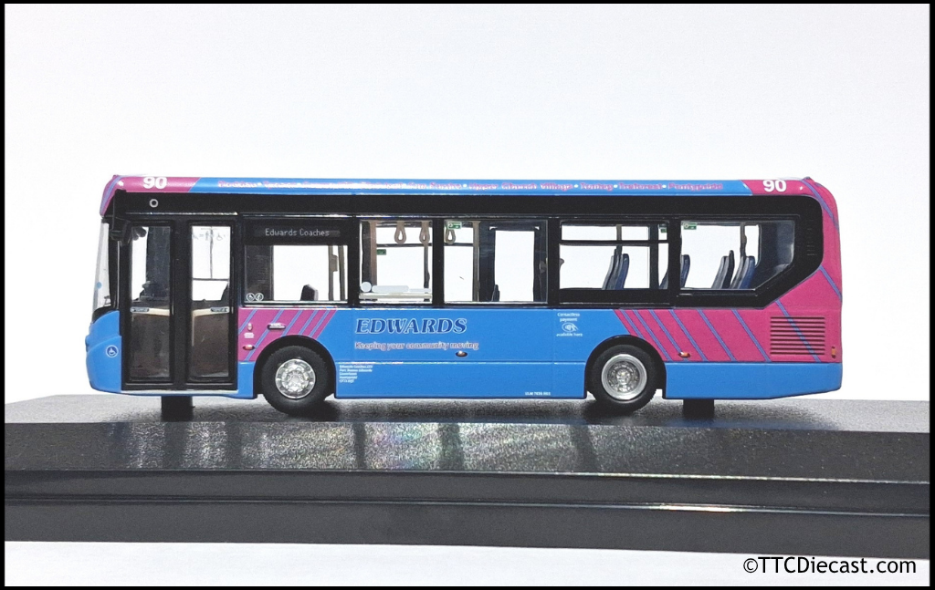 OMNIDEKKA MMC2A ADL Enviro E200MMC, Edwards Coaches, 1:76 Scale