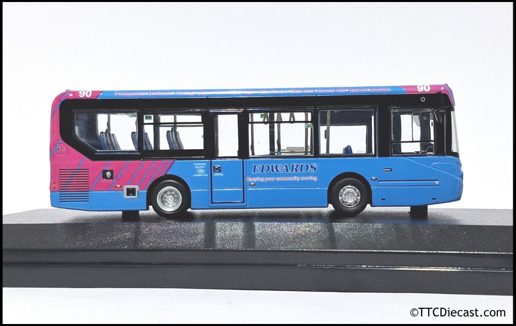 OMNIDEKKA MMC2A ADL Enviro E200MMC, Edwards Coaches, 1:76 Scale