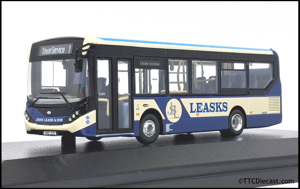 OMNIDEKKA MMC5a ADL Enviro E200MMC, John Leask & Sons (Leasks), Rte 1 Town Centre 1:76 Scale