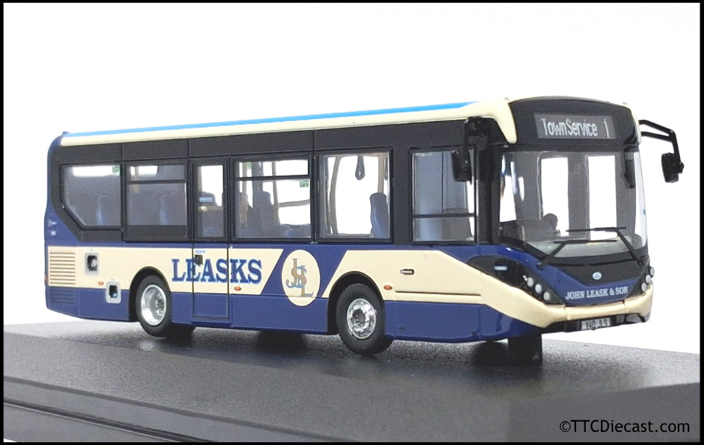 OMNIDEKKA MMC5a ADL Enviro E200MMC, John Leask & Sons (Leasks), Rte 1 Town Centre 1:76 Scale