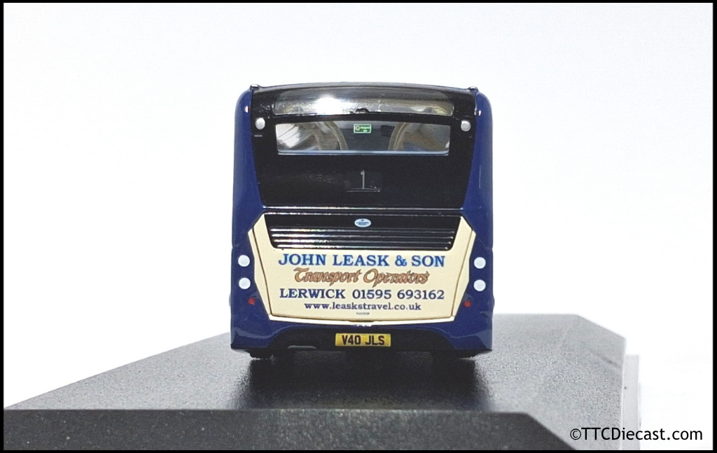 OMNIDEKKA MMC5a ADL Enviro E200MMC, John Leask & Sons (Leasks), Rte 1 Town Centre 1:76 Scale