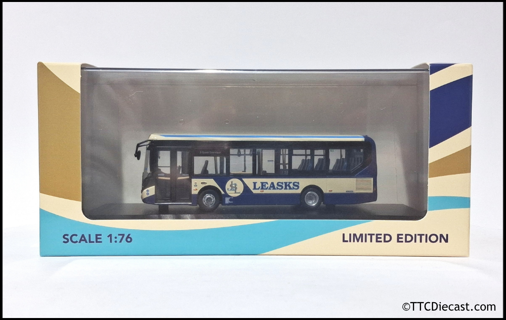 OMNIDEKKA MMC5a ADL Enviro E200MMC, John Leask & Sons (Leasks), Rte 1 Town Centre 1:76 Scale