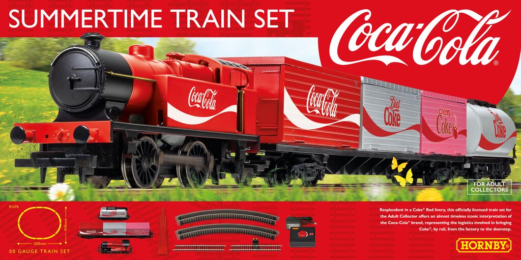 Hornby R1276M Summertime Coca-Cola Train Set