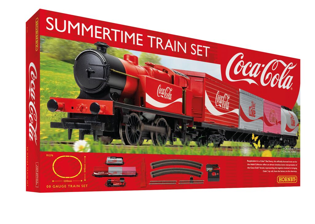 Hornby R1276M Summertime Coca-Cola Train Set