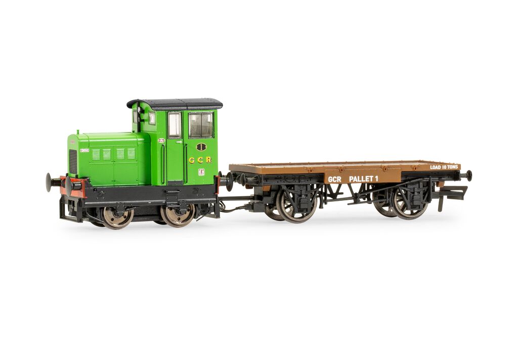 Hornby R30012 GCR(N) Ruston & Hornsby 48DS, 4wDM No.1 'Qwag - Era 10 - OO Gauge
