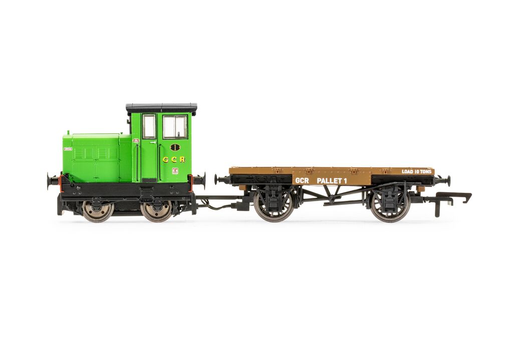 Hornby R30012 GCR(N) Ruston & Hornsby 48DS, 4wDM No.1 'Qwag - Era 10 - OO Gauge