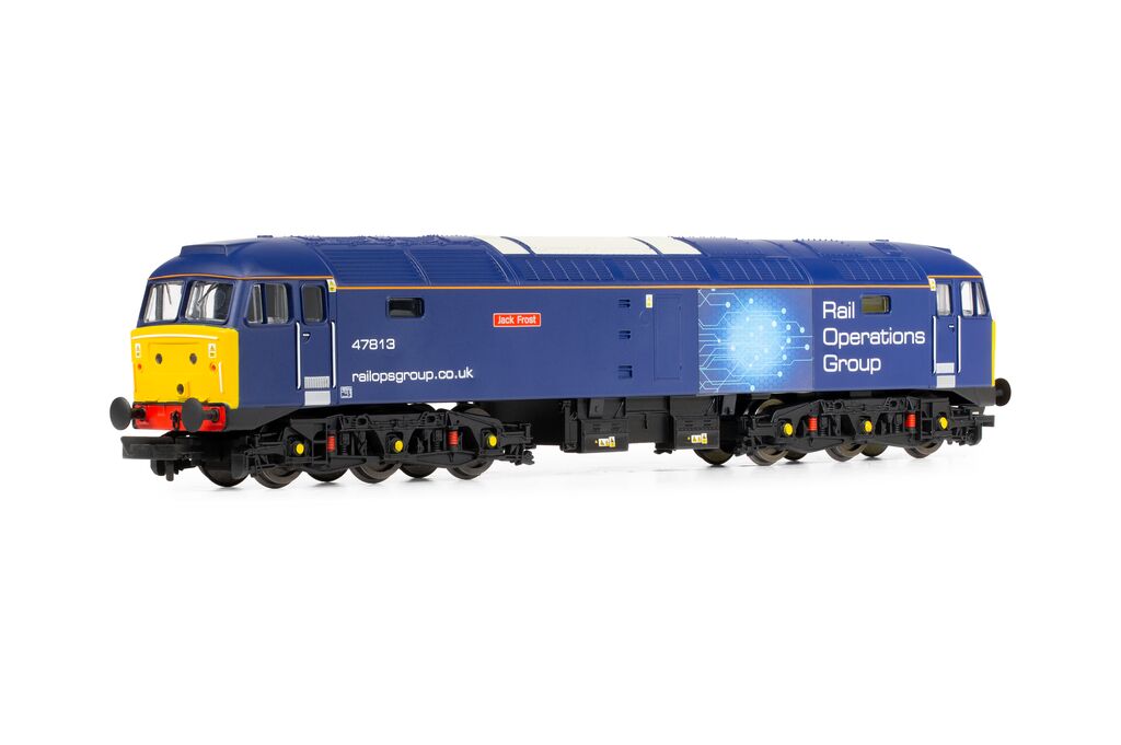 Hornby R30042TTS ROG, Class 47, Co-Co, 47813 Jack Frost - Era 11 *LAST FEW*