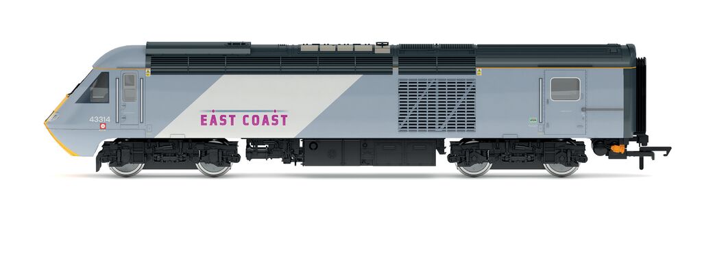 Hornby R30099 East Coast Trains, Class 43 HST Train Pack - Era 10, OO Gauge