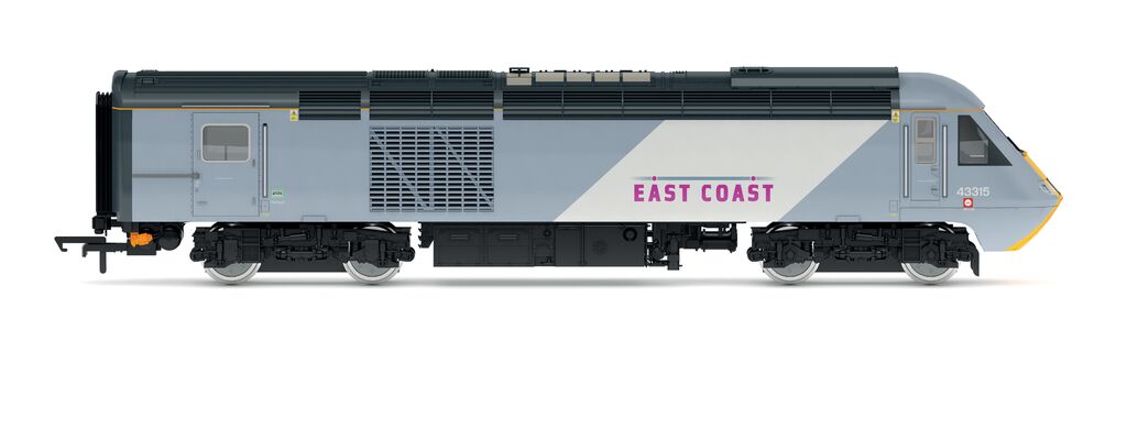 Hornby R30099 East Coast Trains, Class 43 HST Train Pack - Era 10, OO Gauge