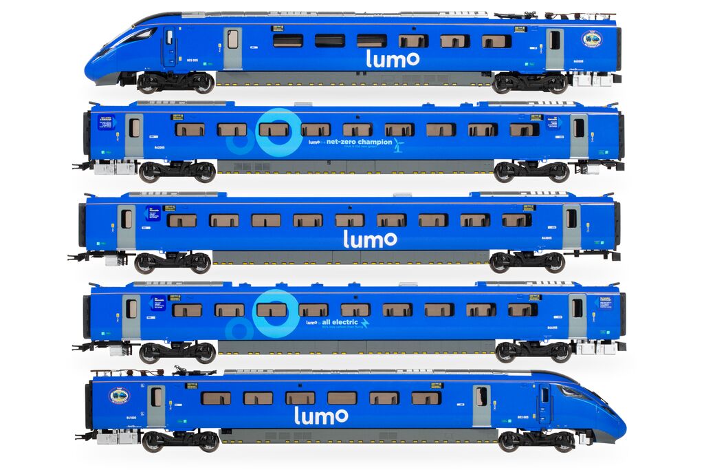 Hornby R30102 Lumo, Class 803, 803003 Five Car Train Pack - Era 11
