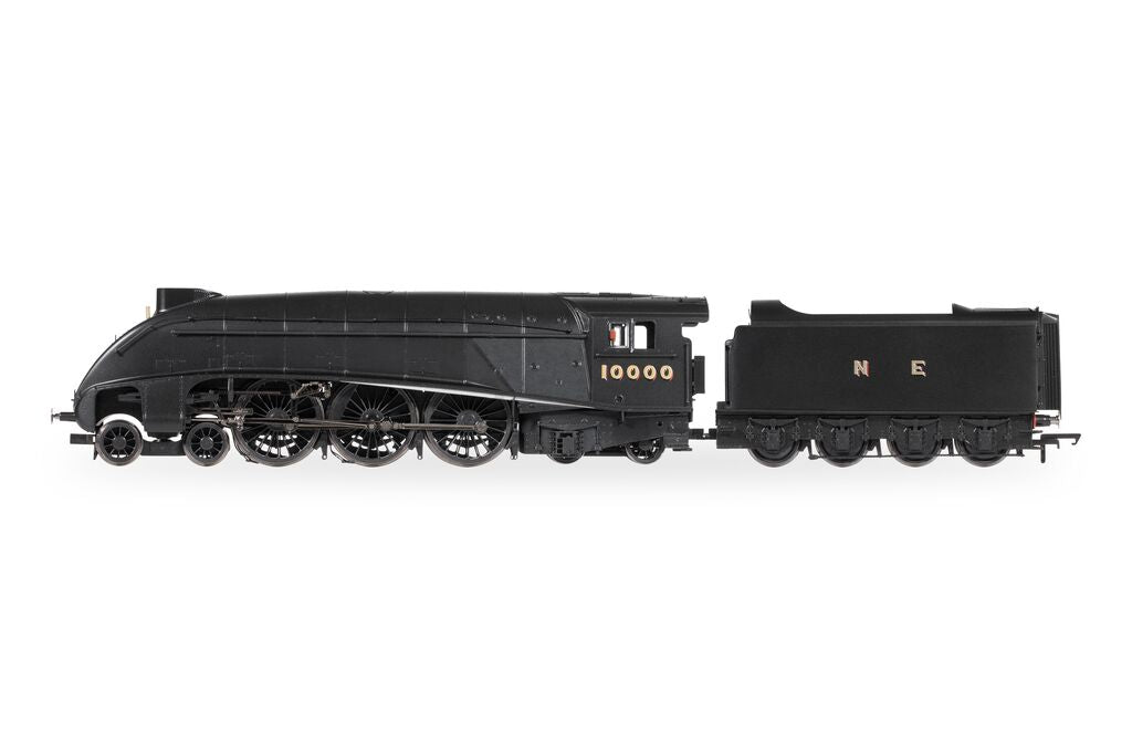 Hornby R30124 LNER, W1 Class 'Hush Hush', 4-6-4, 10000 - Era 3 - OO Gauge