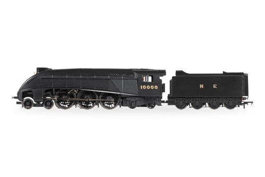 Hornby R30124 LNER, W1 Class 'Hush Hush', 4-6-4, 10000 - Era 3 - OO Gauge