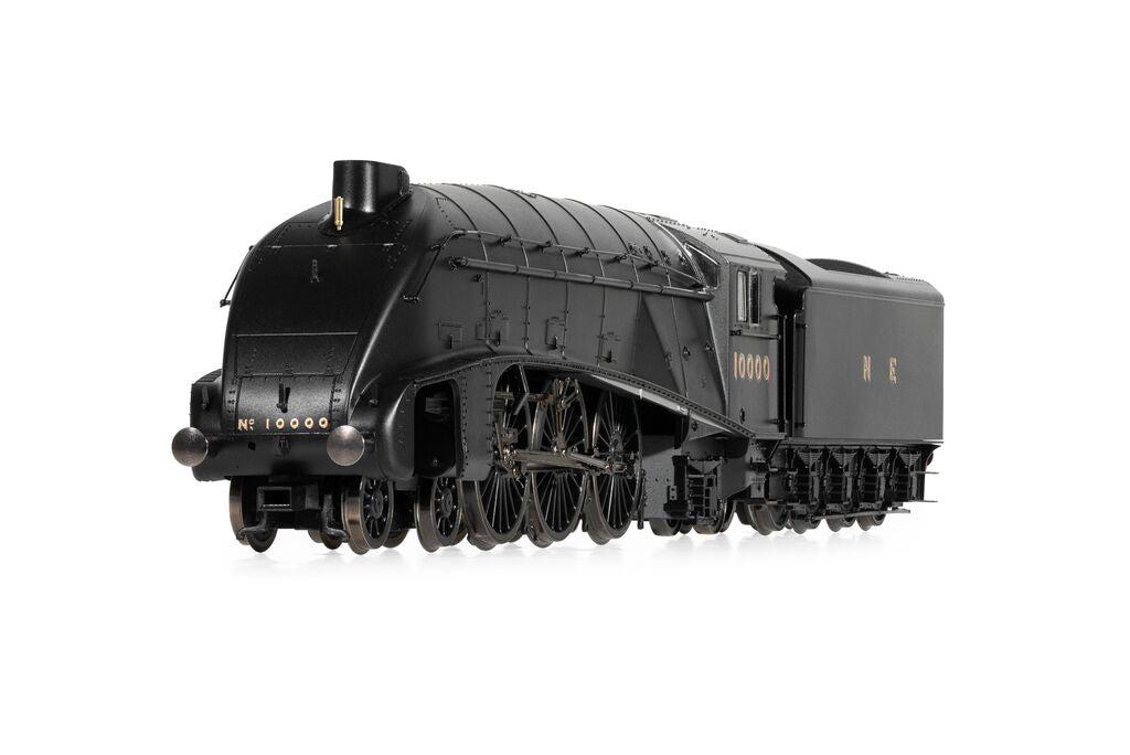 Hornby R30124 LNER, W1 Class 'Hush Hush', 4-6-4, 10000 - Era 3 - OO Gauge