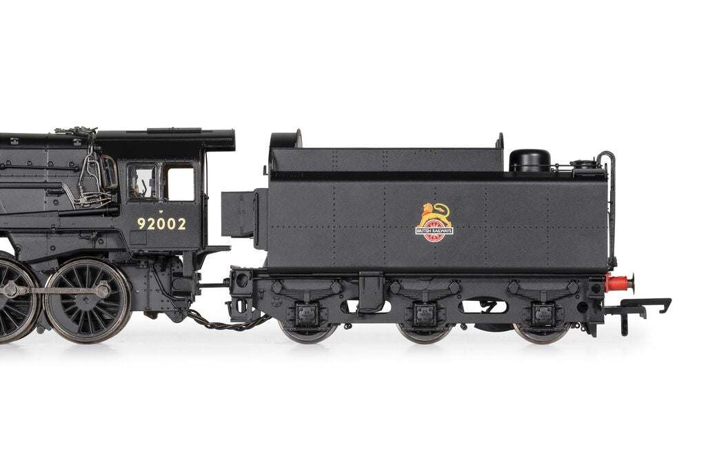 Hornby R30132 BR, Class 9F, 2-10-0, 92002 - Era 4 - OO Gauge *LAST FEW*