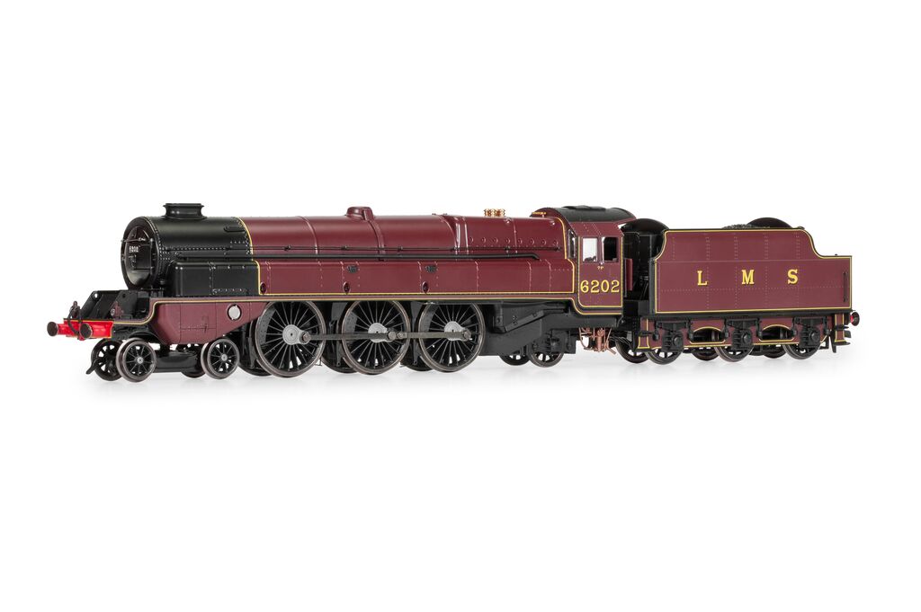 Hornby R30134 LMS, Princess Royal Class 'The Turbomotive', 4-6-2, 6202 Era 3 - OO Gauge