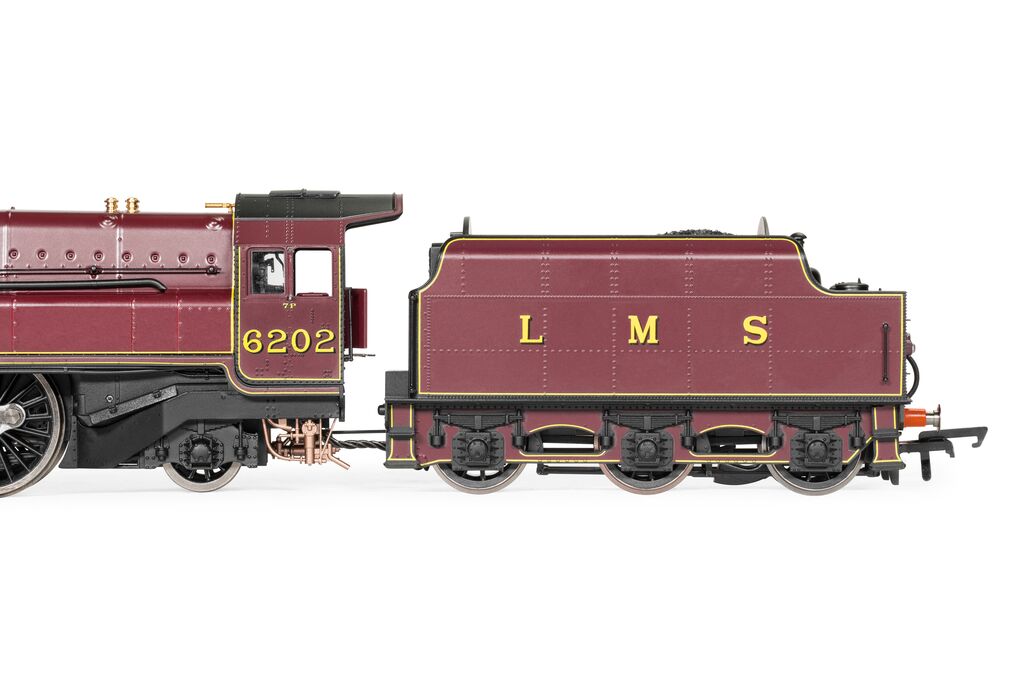 Hornby R30134 LMS, Princess Royal Class 'The Turbomotive', 4-6-2, 6202 Era 3 - OO Gauge