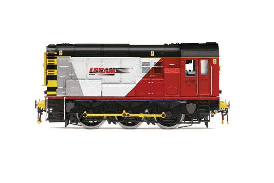 Hornby R30142 Loram, Class 08, 0-6-0, 08632 - Era 11 - OO Gauge *LAST FEW*