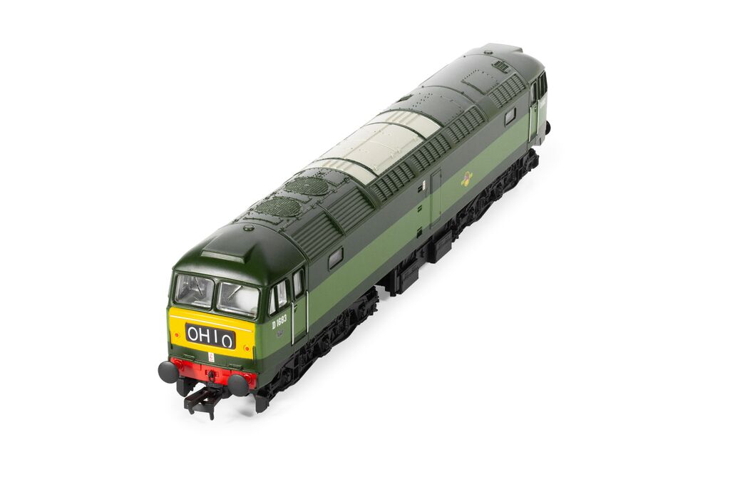Hornby R30182TXS RailRoad Plus BR, Class 47, Co-Co, D1683 - Era 6 (Sound) - OO Gauge