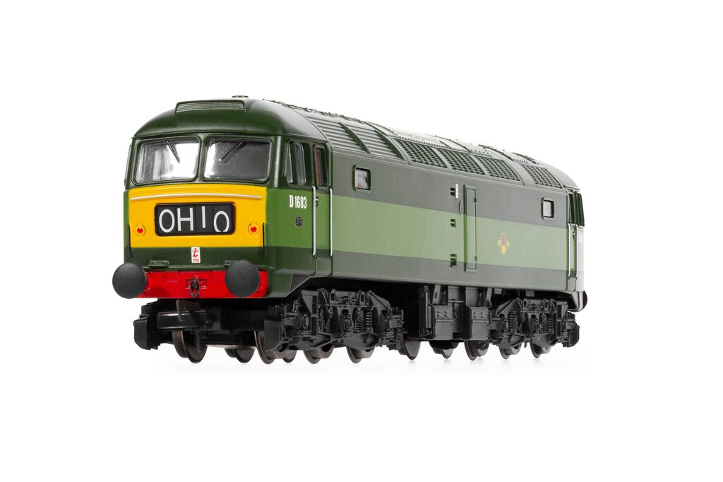 Hornby R30182TXS RailRoad Plus BR, Class 47, Co-Co, D1683 - Era 6 (Sound) - OO Gauge