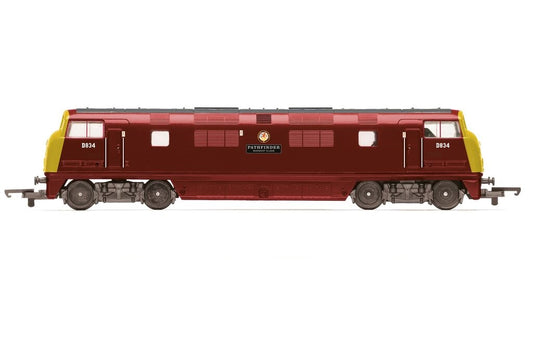 Hornby R30183 Railroad Plus BR Cl43 (Warship), Bo-Bo, D834 'Pathfinder' - Era 6 *PRE ORDER £ 80.99*