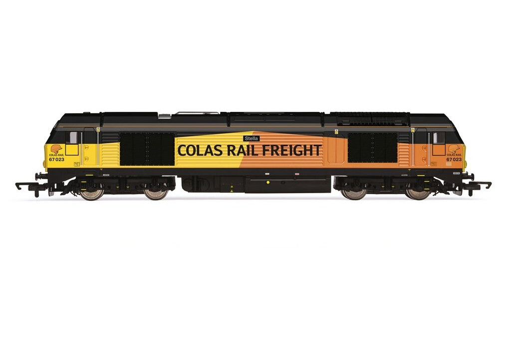 Hornby R30184 RailRoad Plus Colas Rail, Class 67 67023 'Stella', Bo-Bo - Era 10, *LAST FEW*