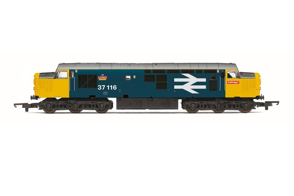 Hornby R30185 RailRoad Plus BR, Class 37, Co-Co, 37116 'Comet'- Era 8 - OO Gauge